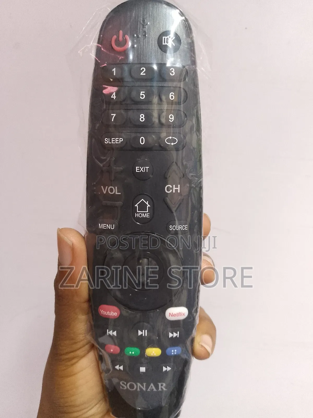 Sonar Remote Control With Youtube and Netflix Button