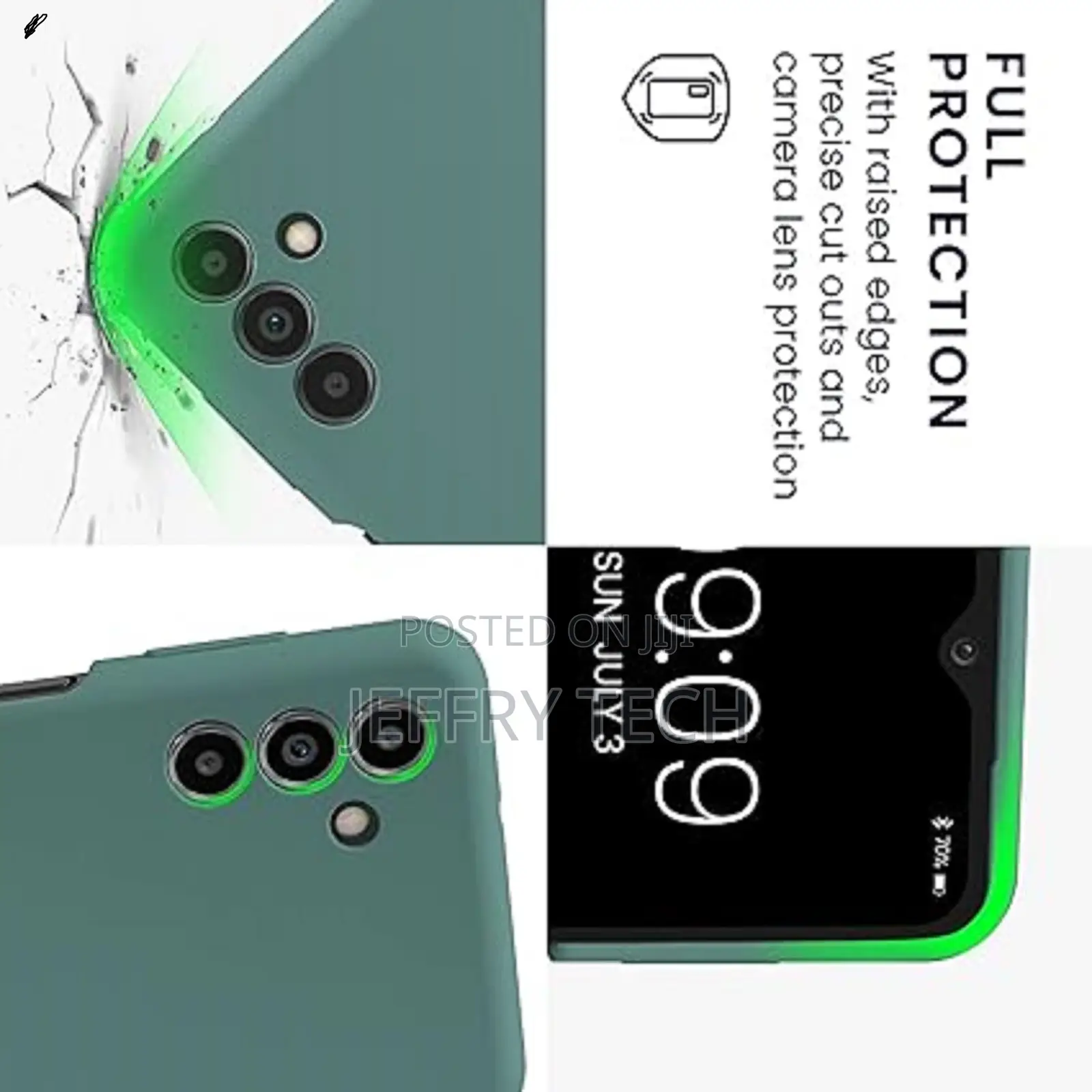 Silicone Case for Samsung Galaxy A04s Cover With Soft Touch