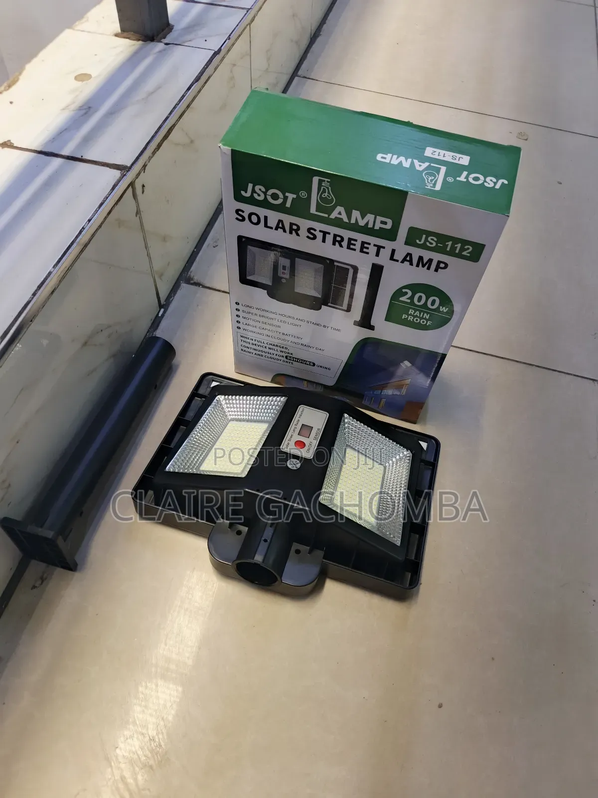 Jsot 200watts Solar Street Lamp