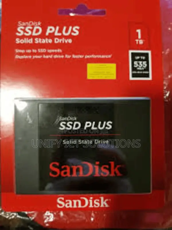 Sandisk SSD 1tb PLUS 2.5" Sata Internal SSD