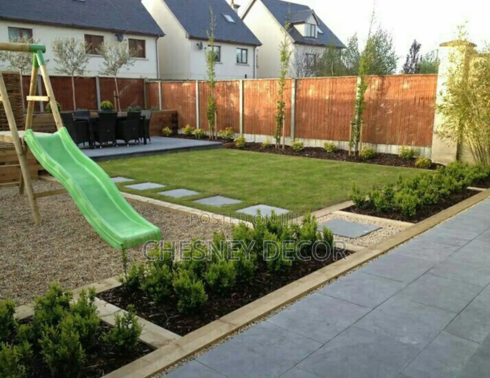 Grassy Cover on Entertainment Ground