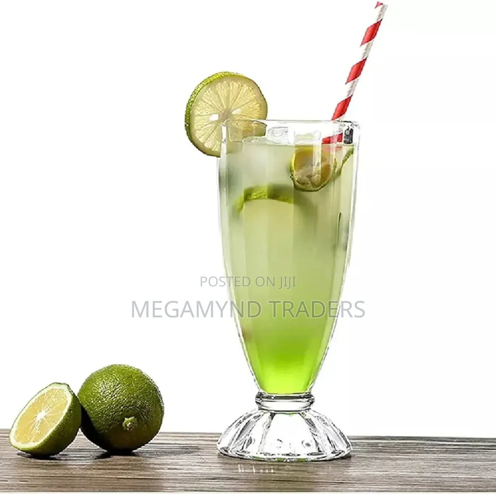 6pc Juice Glass/Smoothie Juice Ice Cream Glass/Cocktail