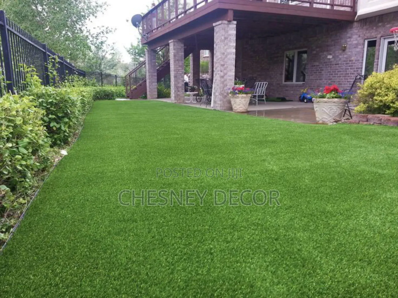 Front Area Turfing at Home