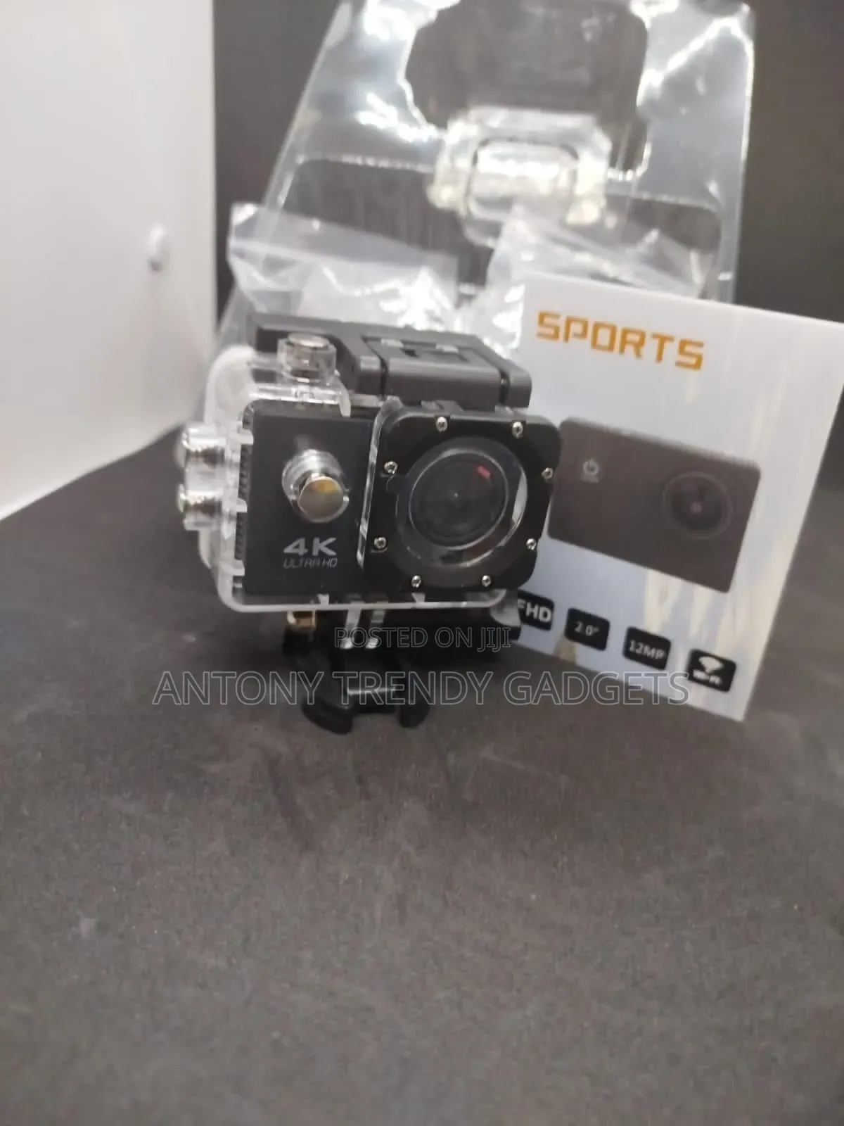 Action Camera: Video, 1080p Full HD, Wide Angle Lens,