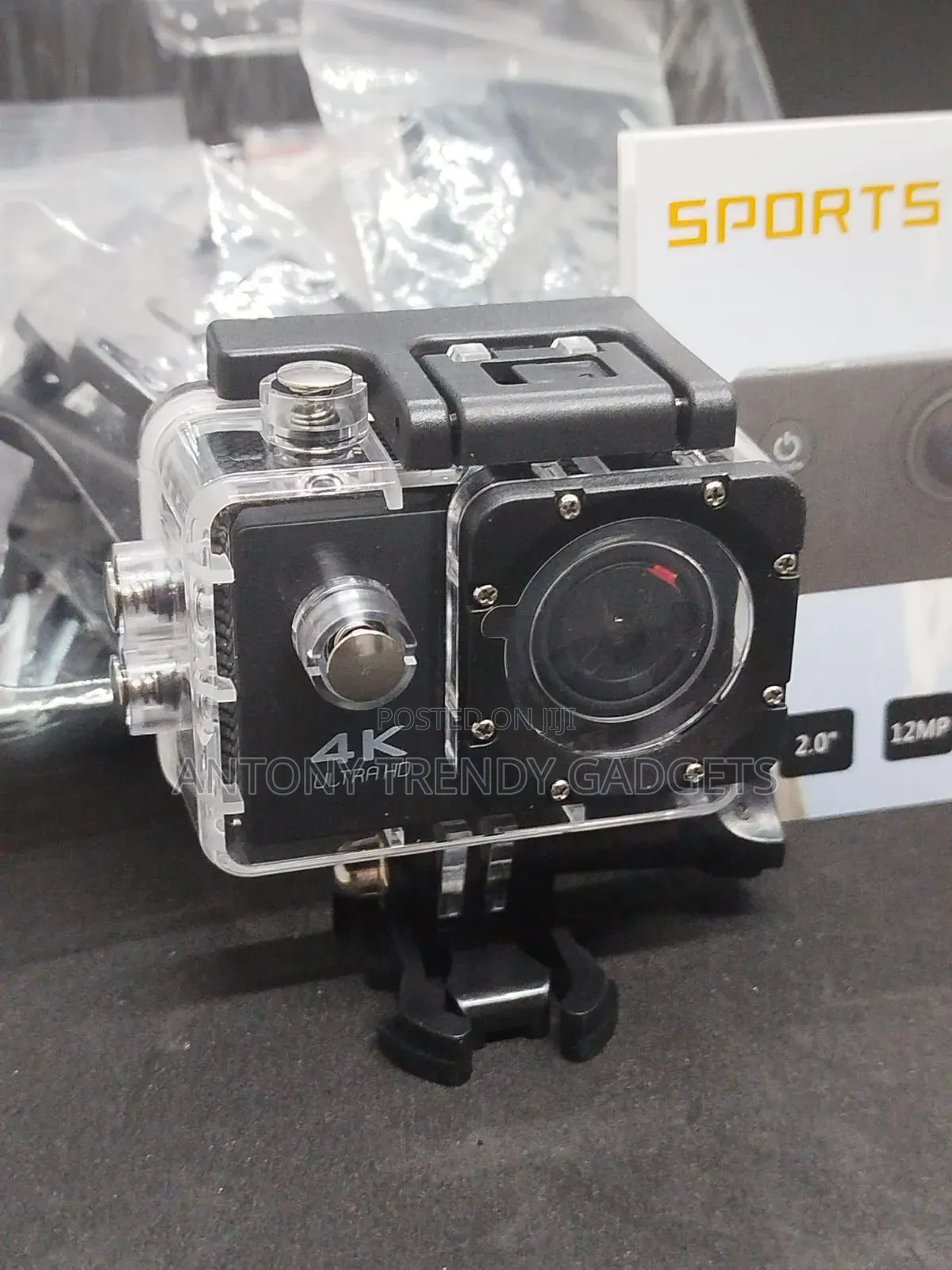 Action Camera: Video, 1080p Full HD, Wide Angle Lens,