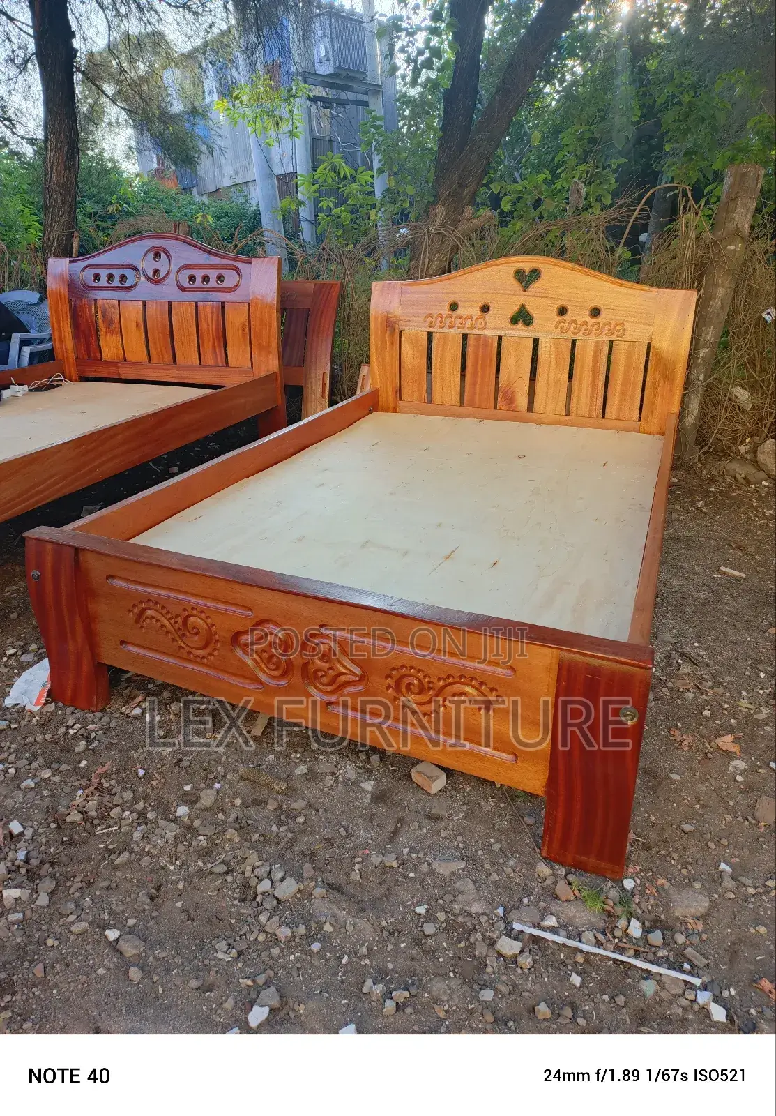 Mahogany Bed Pure Mahogany Bed