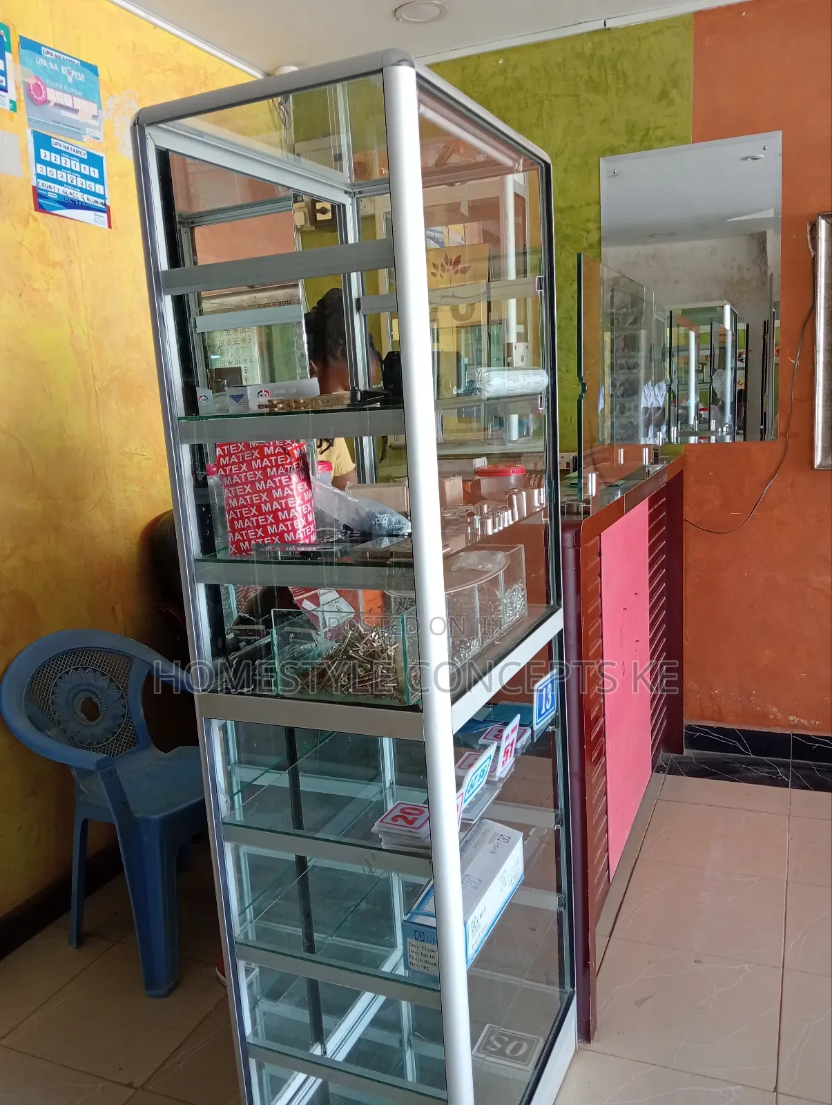 Display Units for Shops Counters Shelves Glass and Boards