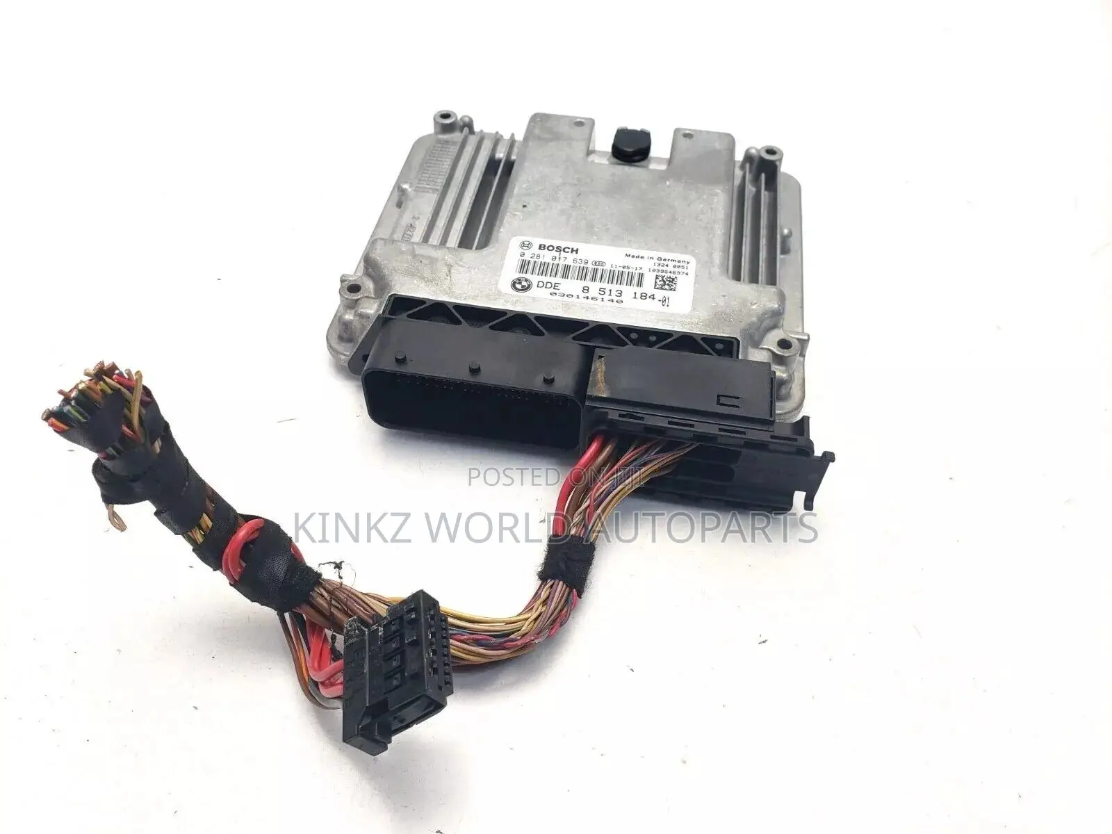 BMW X3 F25 2.0D Control Module Unit Ecu 8513184 0281017639