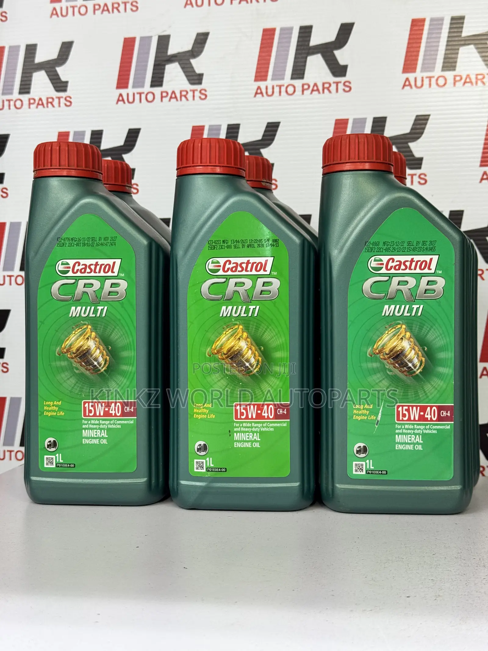 Castrol CRB MULTI 15w-40 Multi-Purpose Heavy Duty Engine Oil