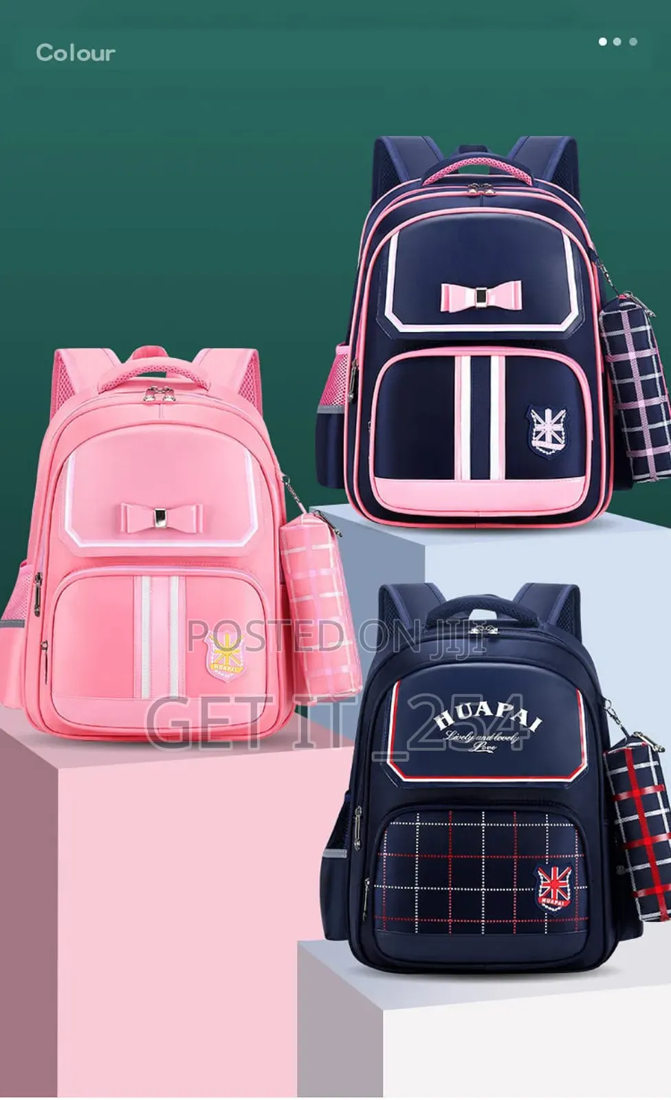 Cute 2in 1 Schoolbag