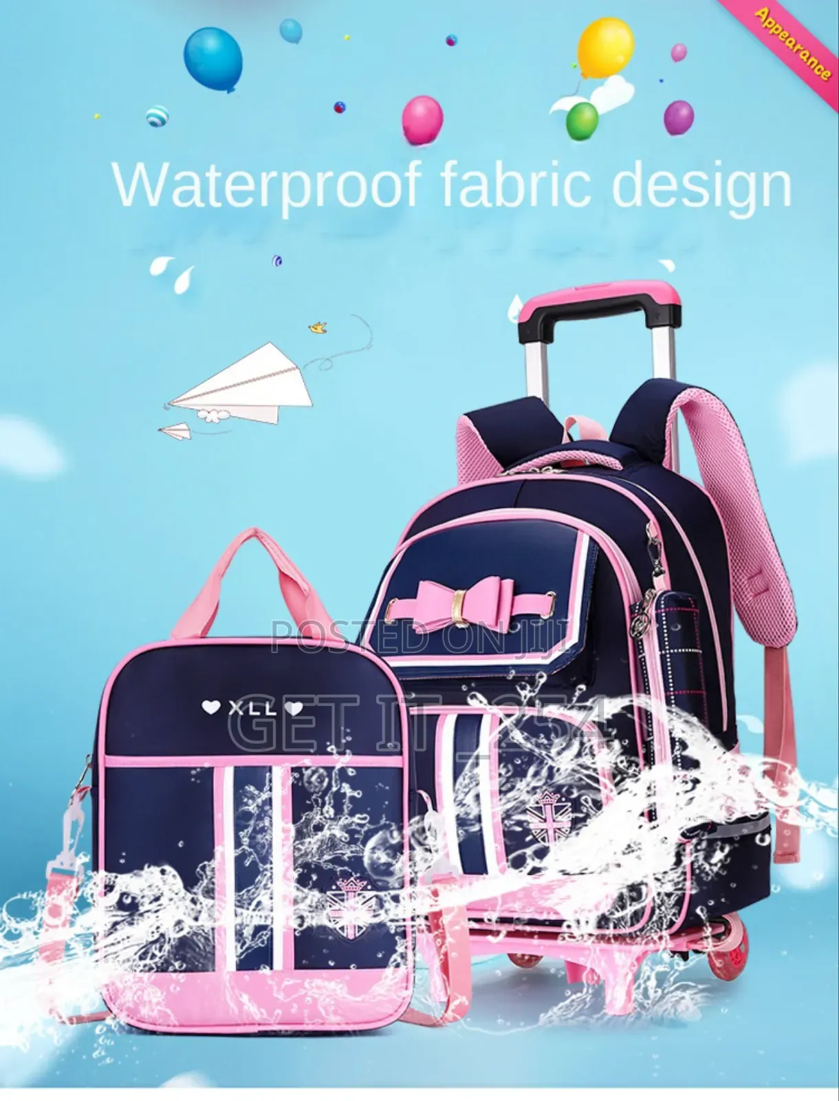 *3 in 1 Student High Capacity School Bag