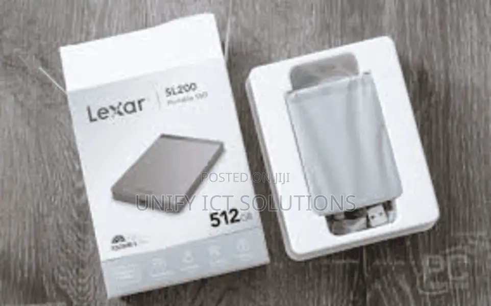 Lexar SL200 512GB Portable External SSD