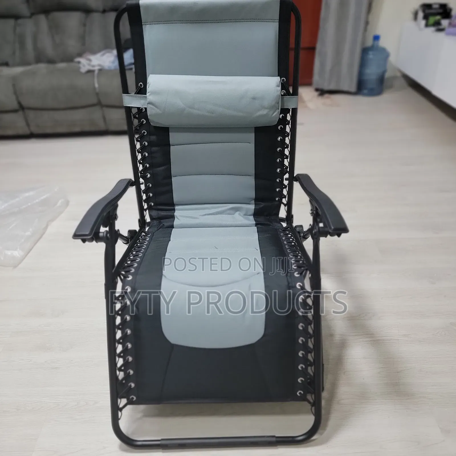 Padded Recliner Camping Chair