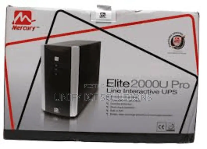 Mercury Elite 2000 Pro 2KVA Offline UPS