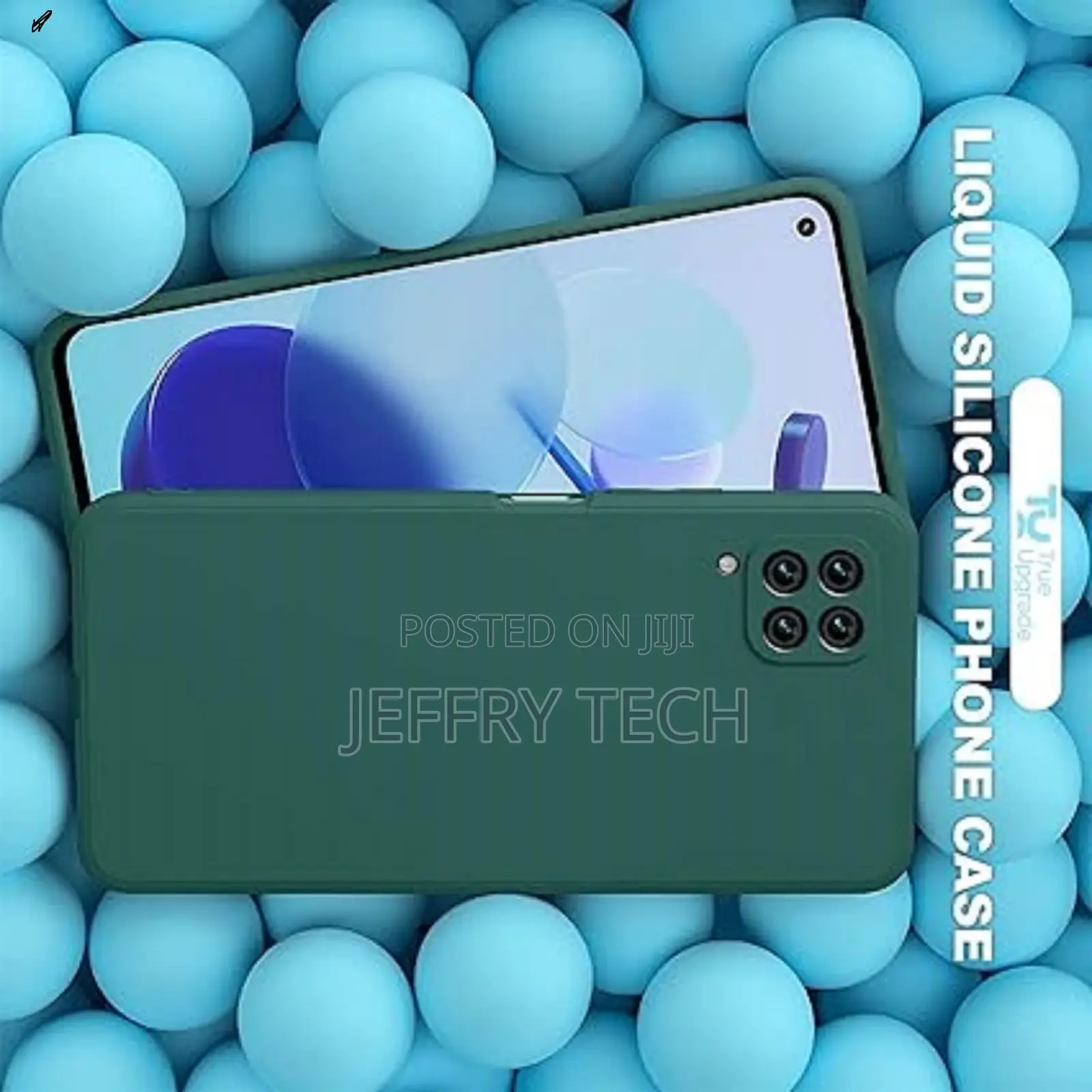 Samsung Galaxy A22 4G (TPU, Silicone | Green Back Cover