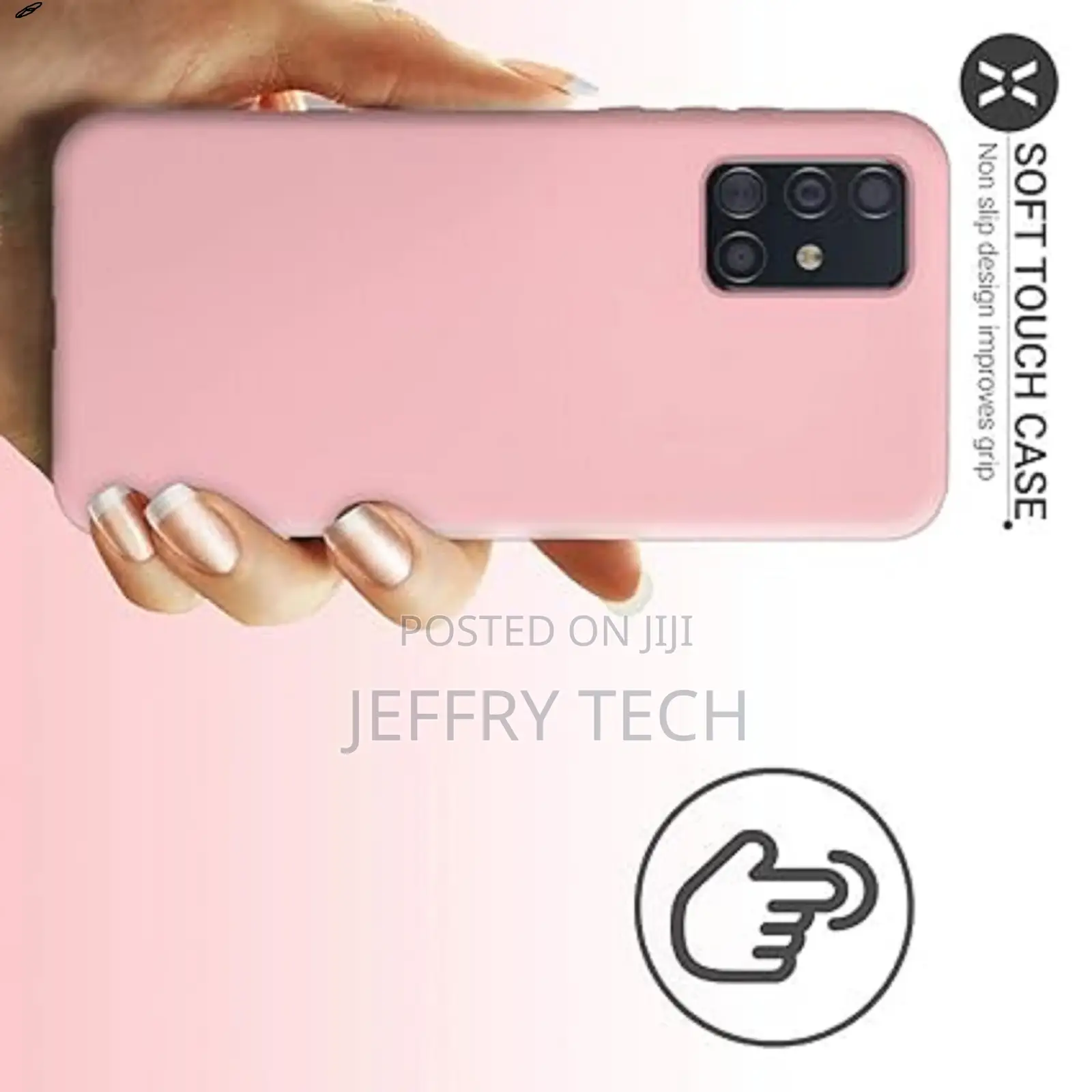 Samsung Galaxy A71 Silicone Case - Soft Touch - Pink