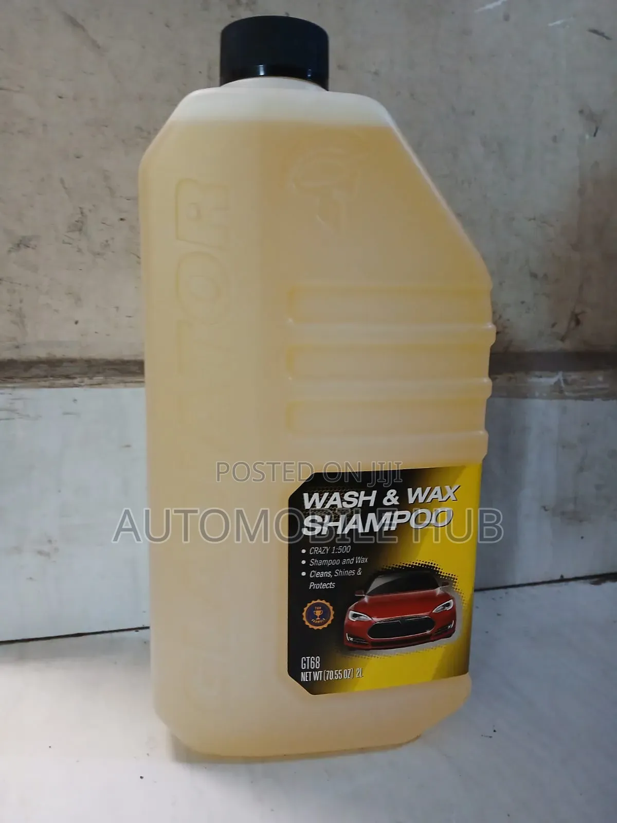 Wash and Wax Shampoo-Shampoo for Cars