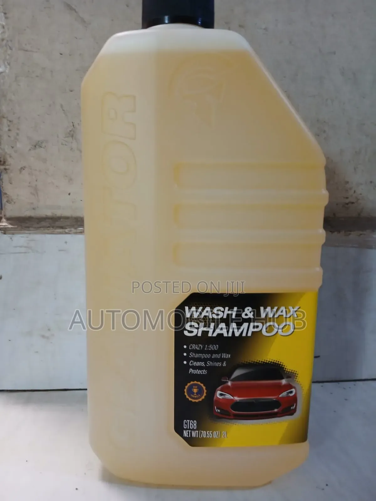 Wash and Wax Shampoo-Shampoo for Cars