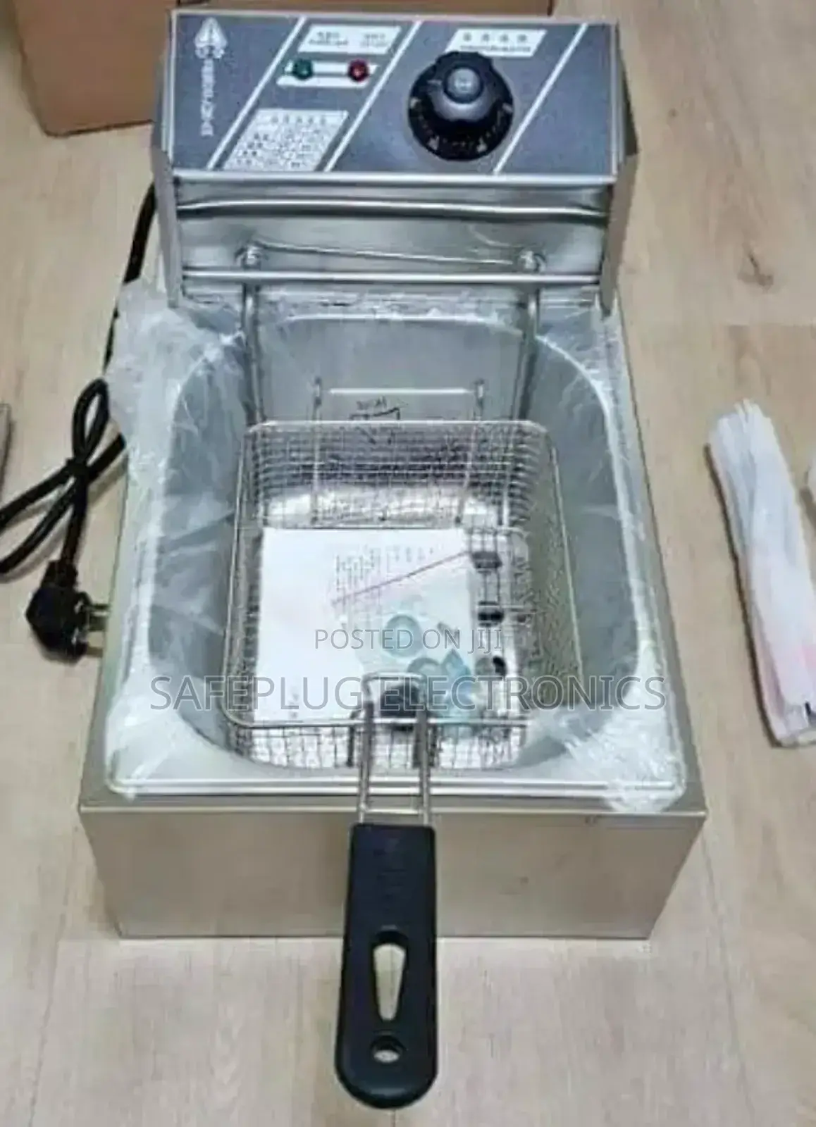 Nunix Stainless Deep Fryer 6 Liters Fryer