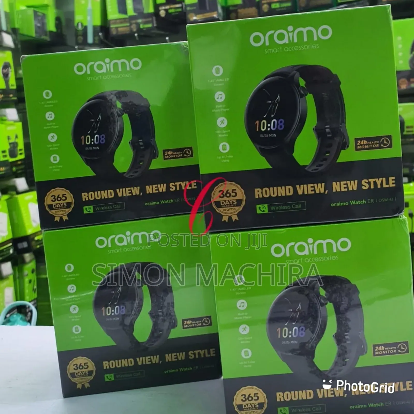 Oraimo Watch ER OSW-42 Amoled Screen Smartwatch