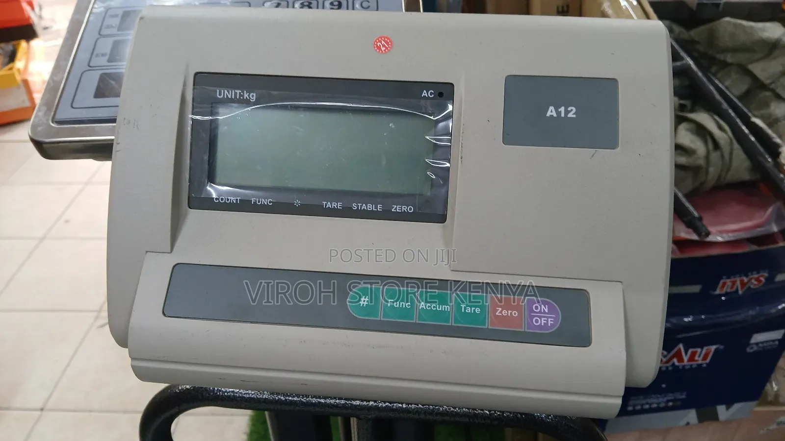 TCS Head A12 Weighing Scale Display