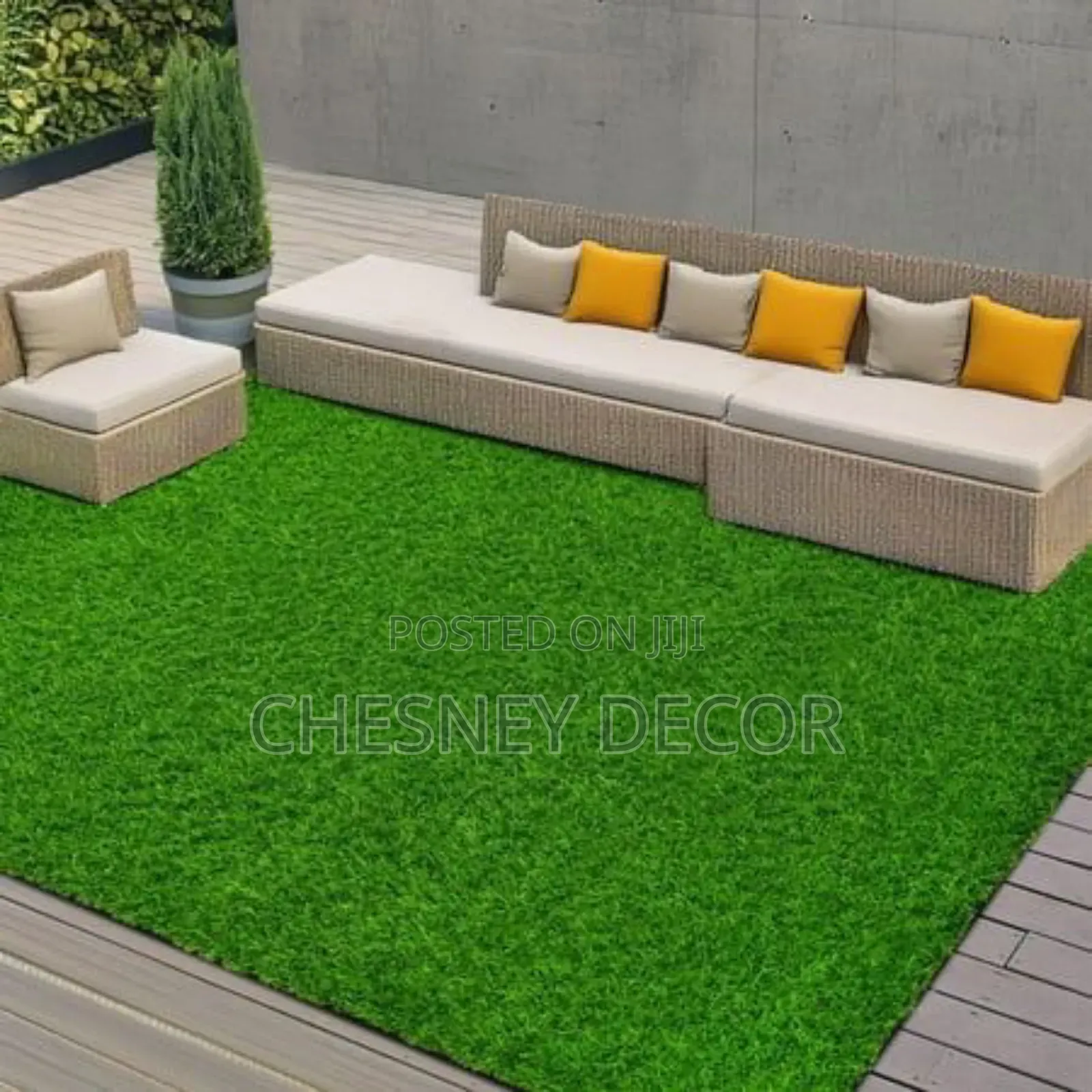 Grass Patio Floor