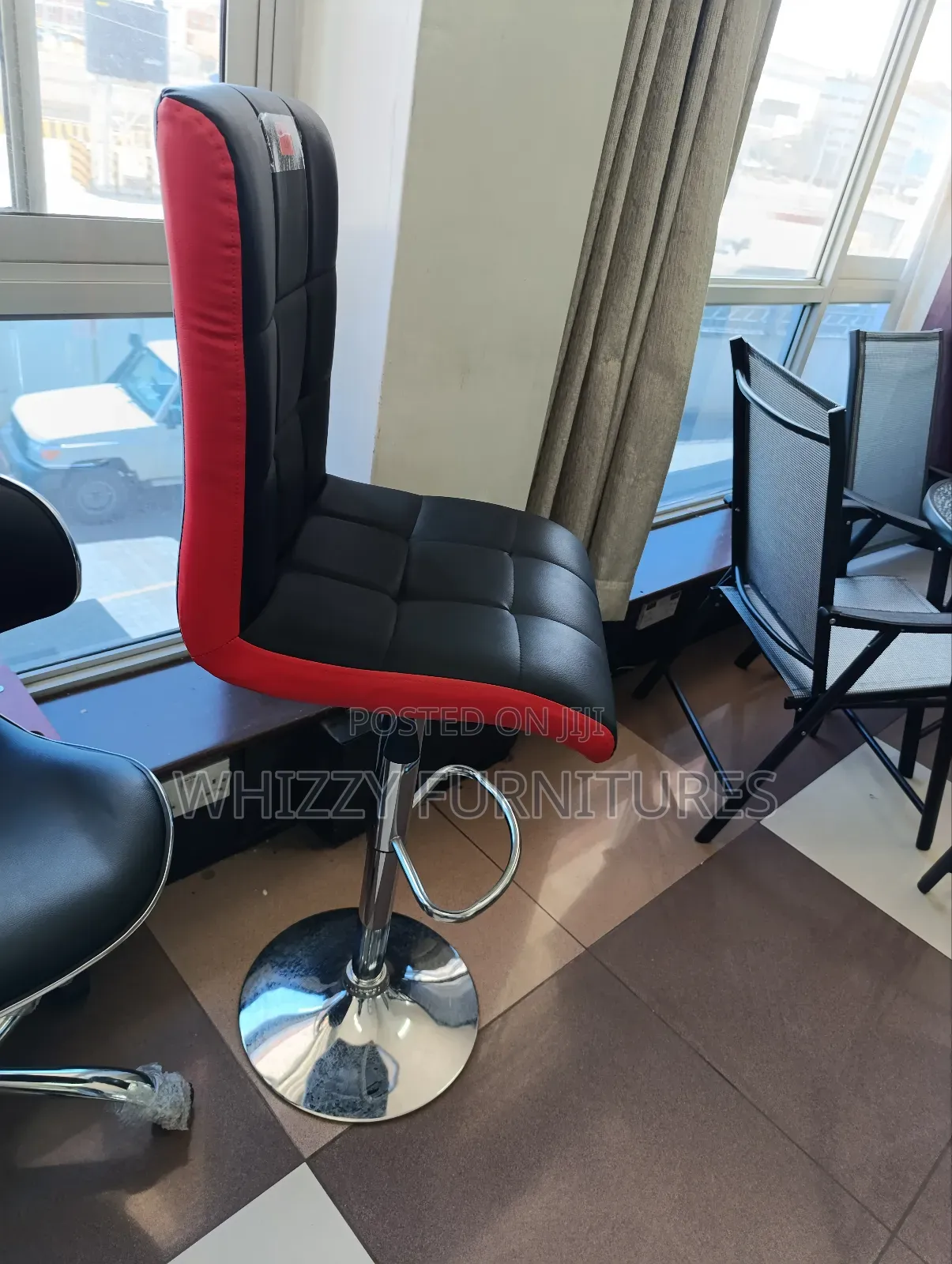 Leather Barstool (Adjastable