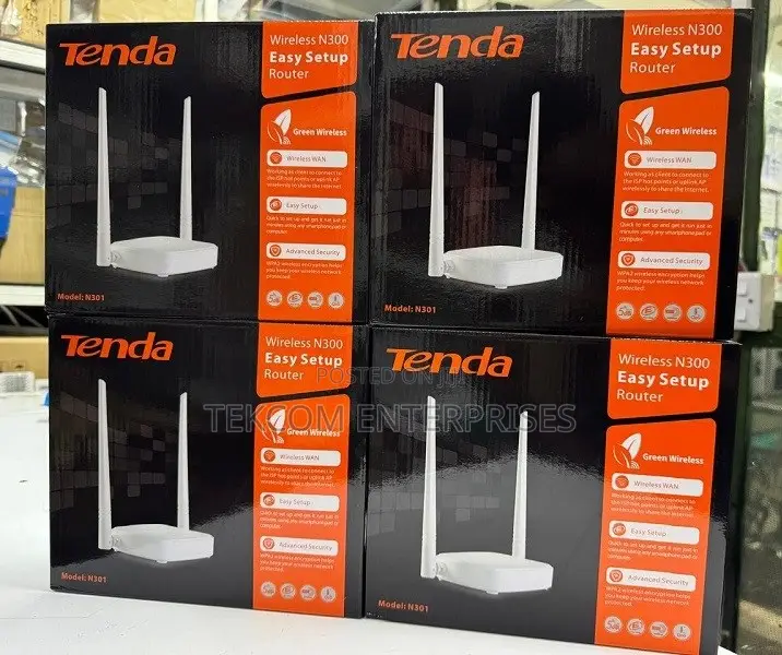 Tenda N301 Wireless N300 Easy Setup Router