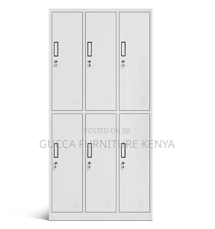 Cabinets:Wardrobe Steel Filing Cabinet With Lock Six Doors
