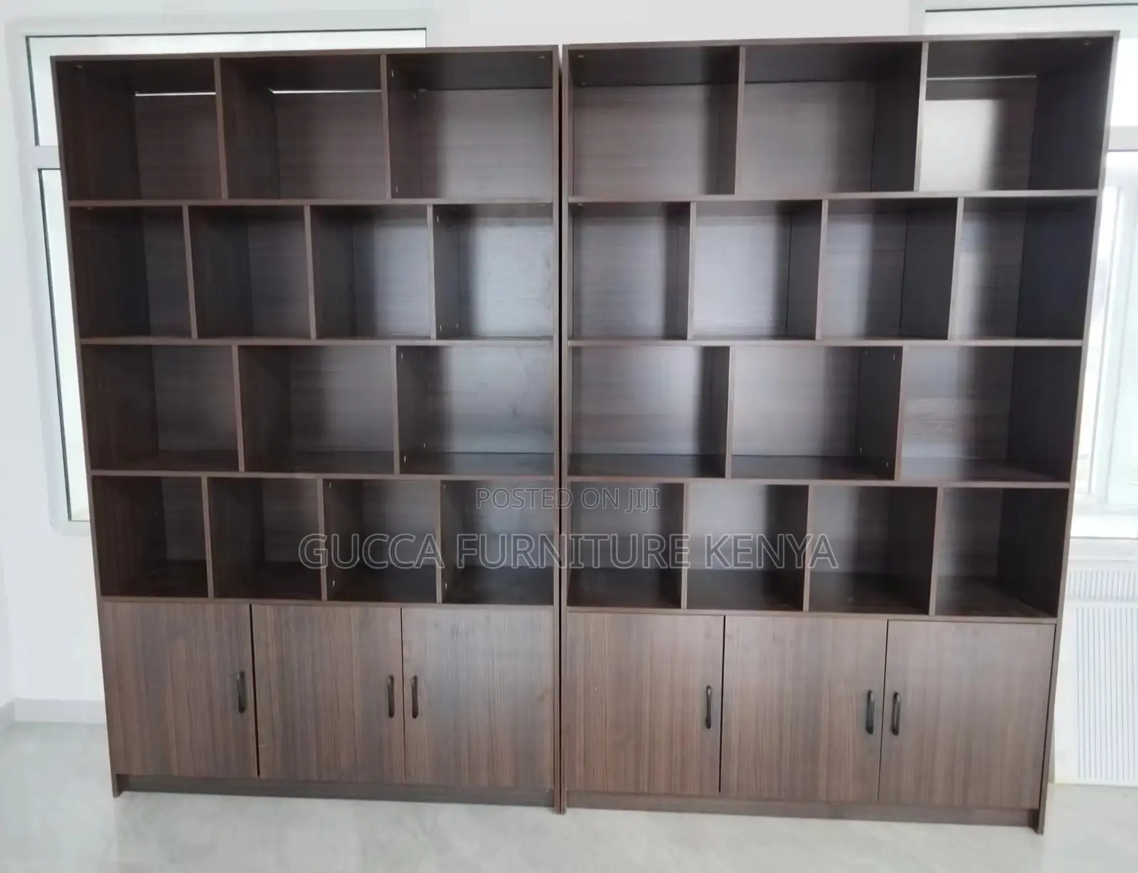 Cabinets: Simple Wooden Home Office Executive Bookcase