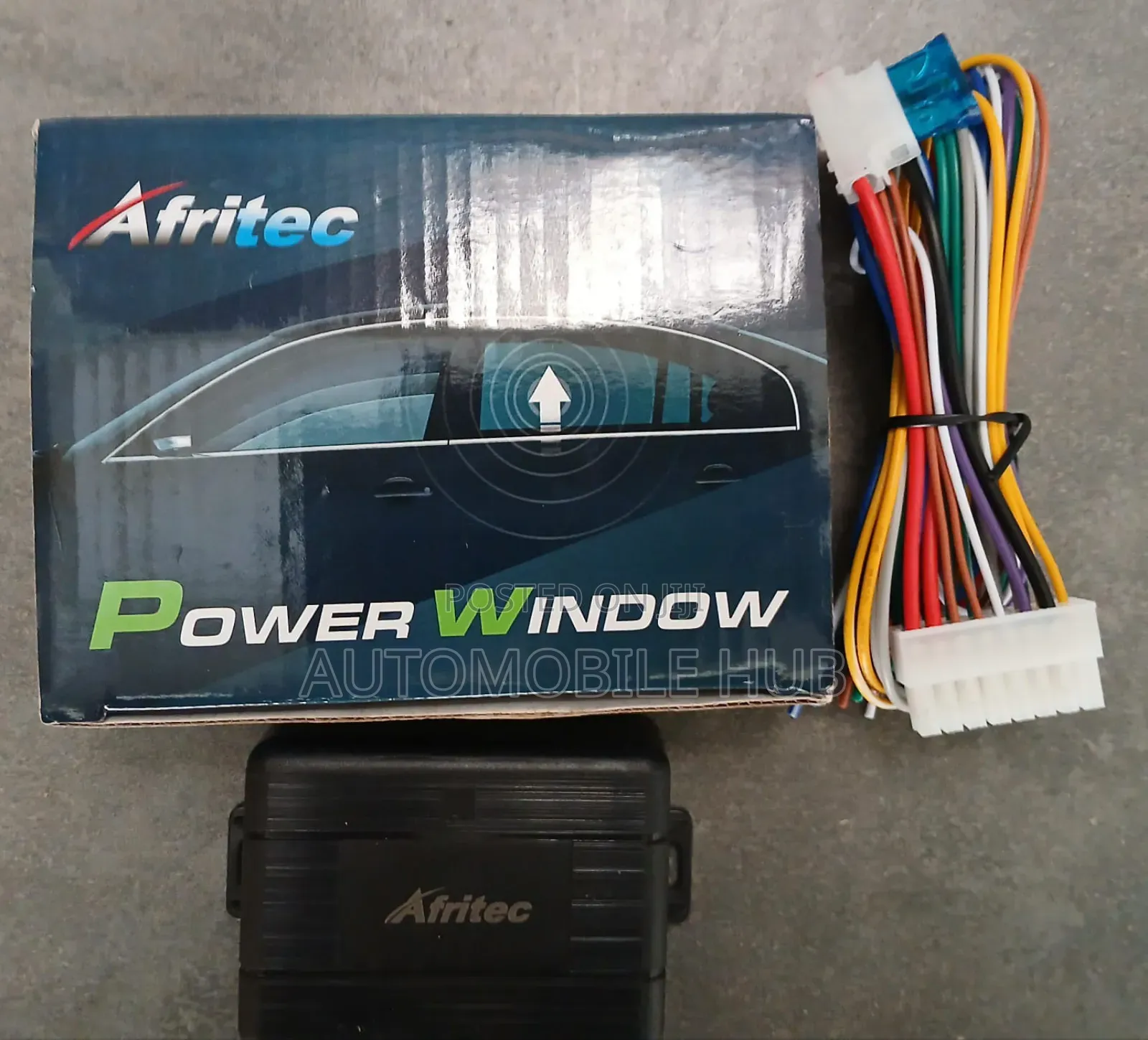 Power Window System-Remote Controlled Window Riser