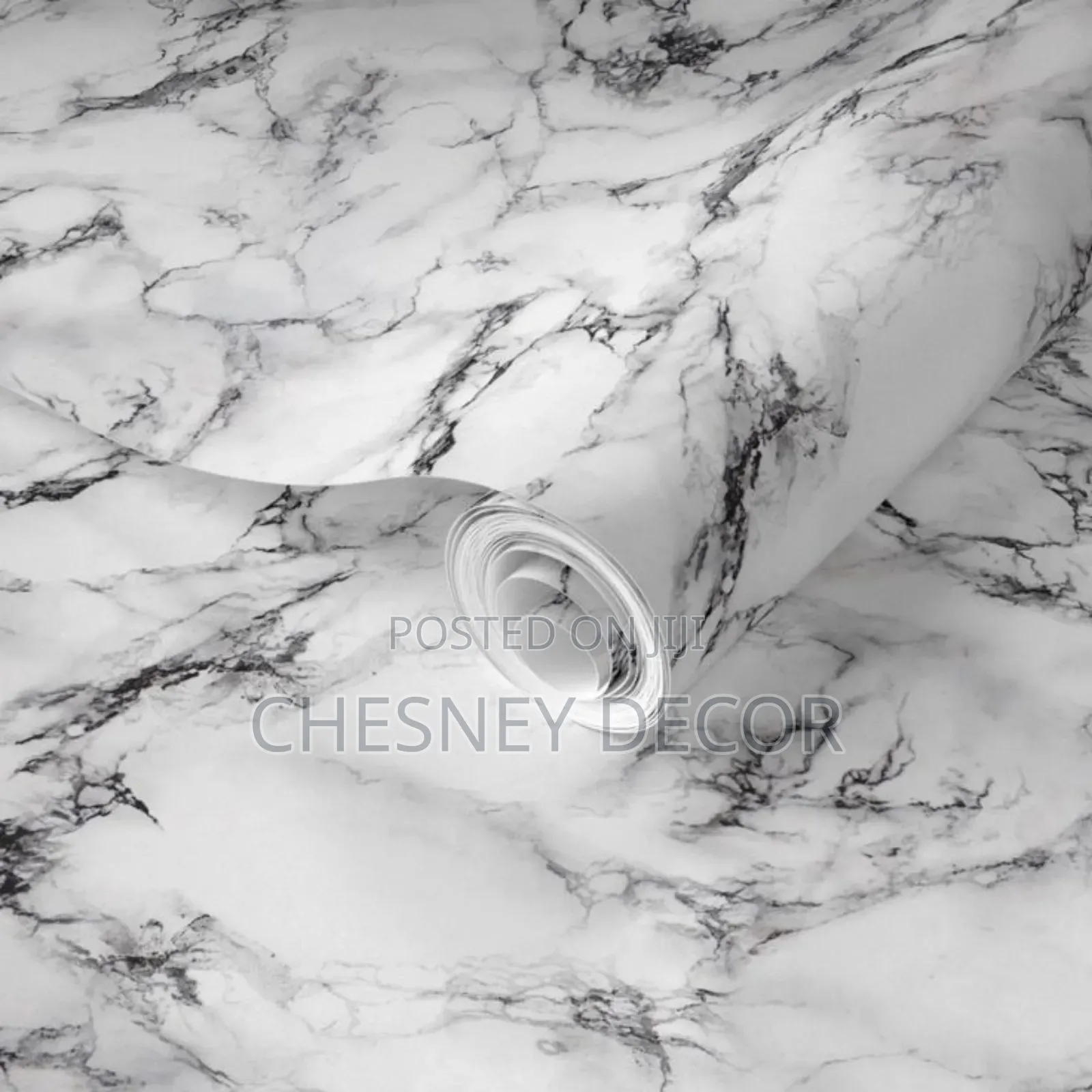 Black-White Wallpaper Marble