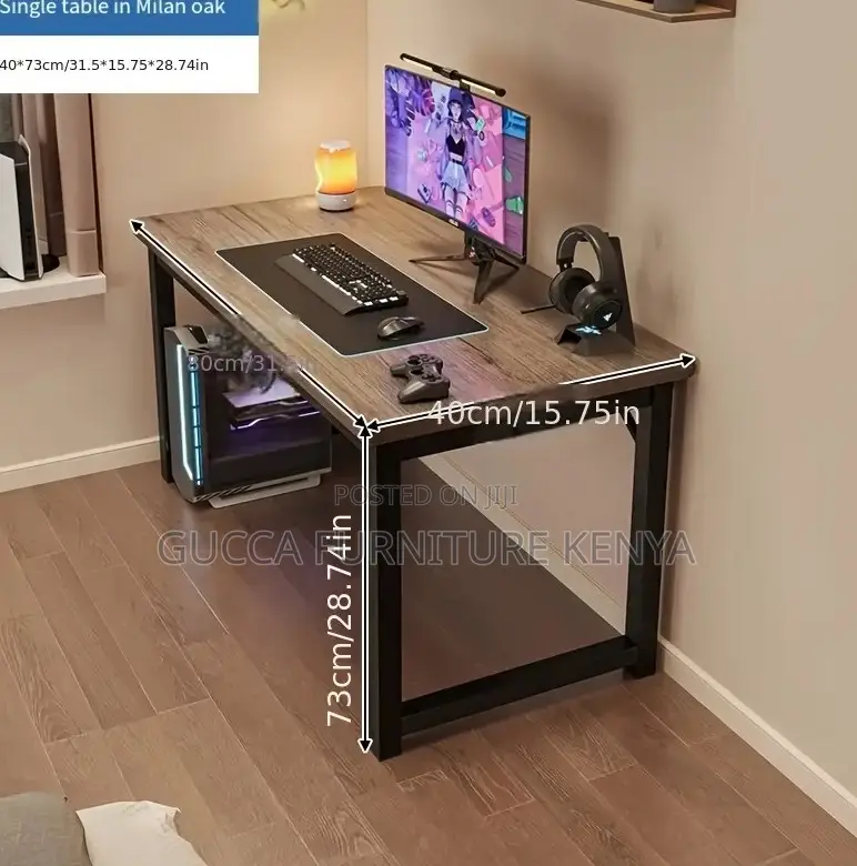 Office Furniture:1.2 Meters Modern Wood Gaming Desk