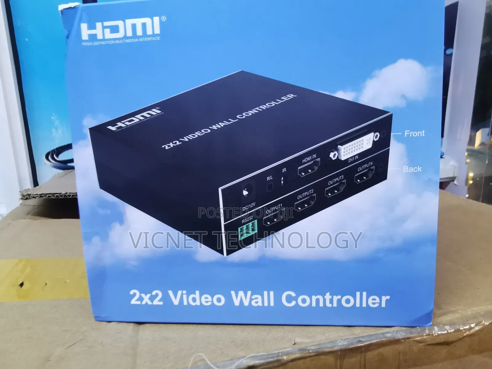 1080p 2×2 Video Wall Controller