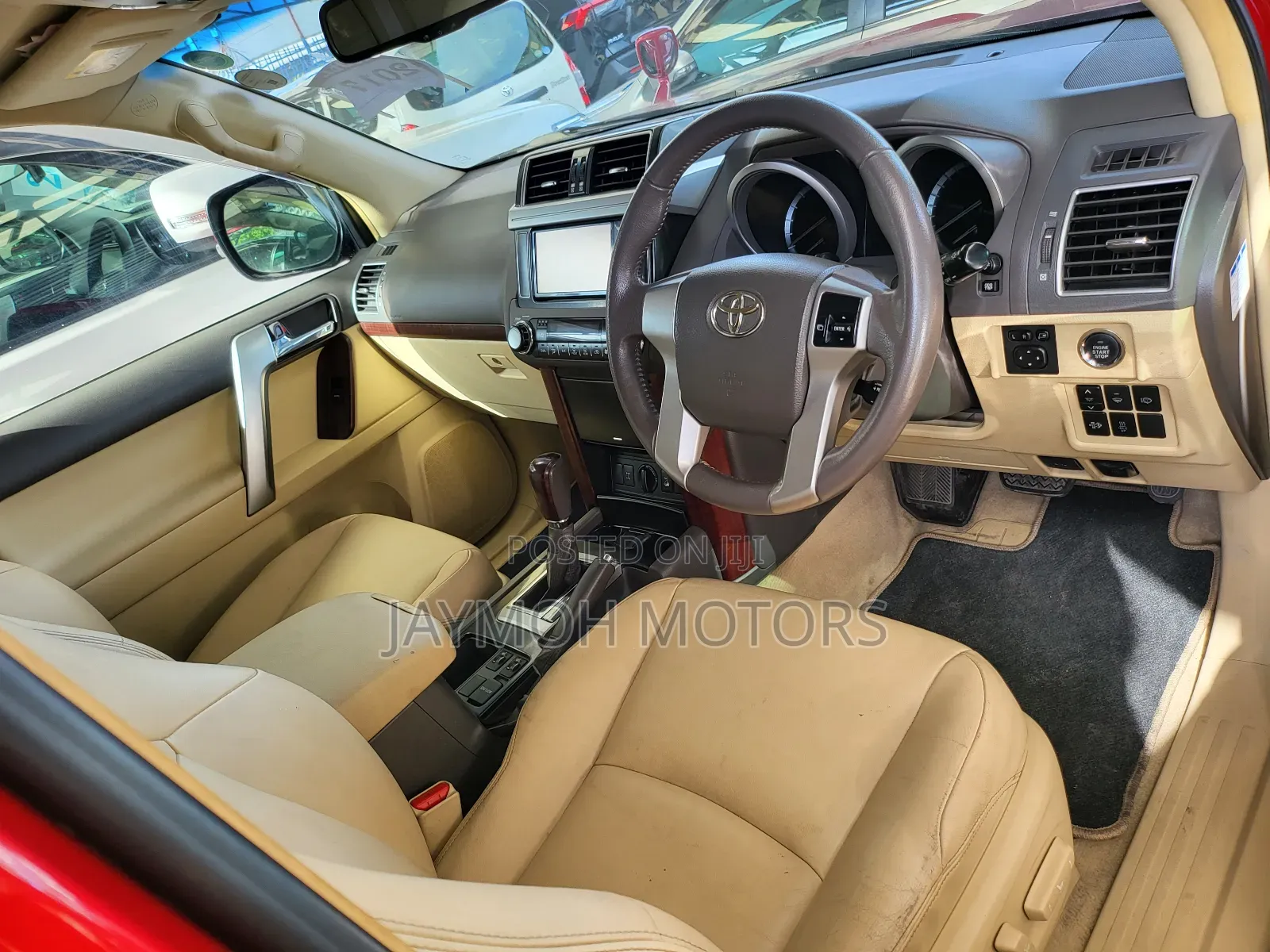 Toyota Land Cruiser Prado 2017 Red