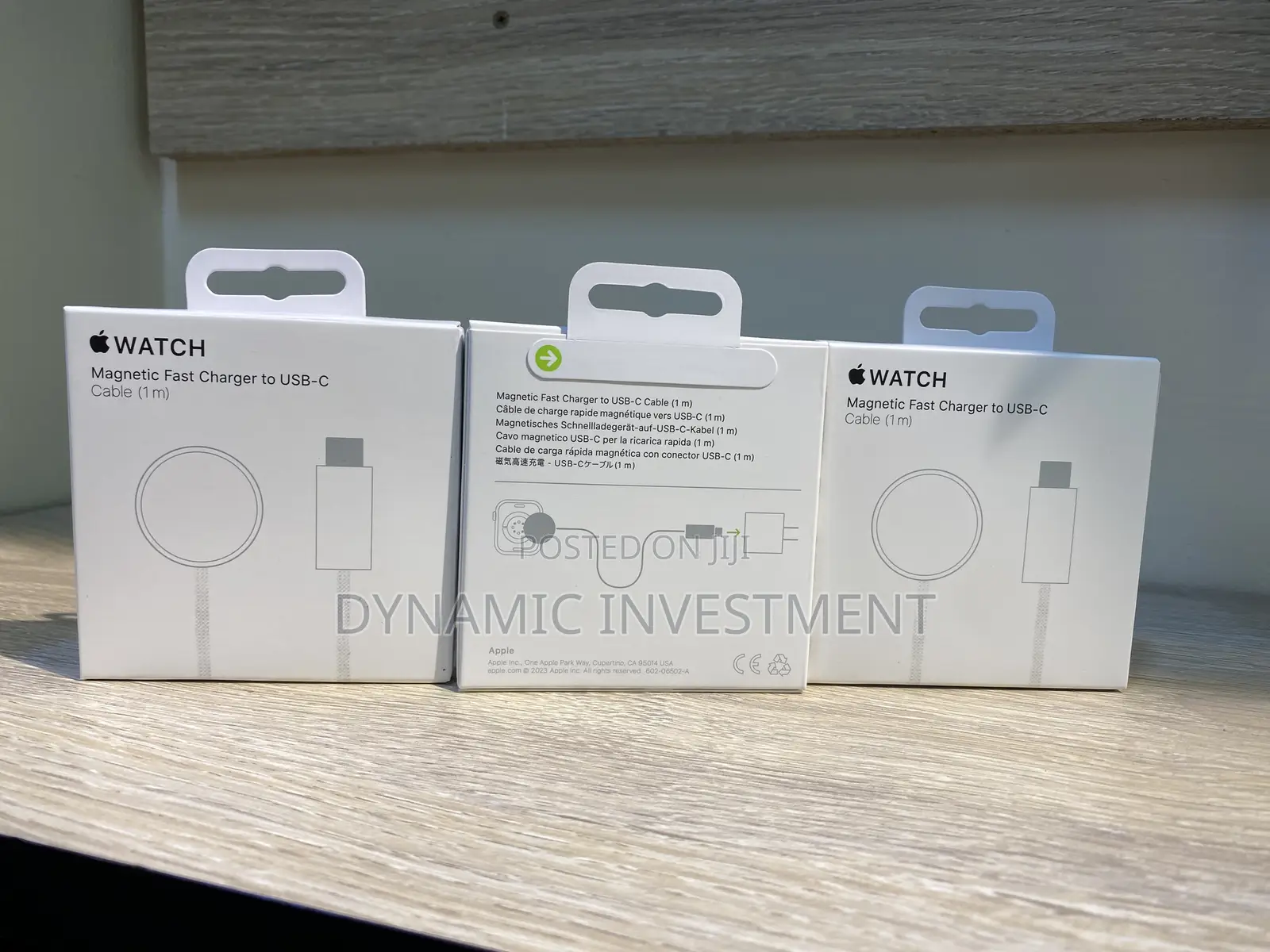 Apple Watch Braided Magnetic Fast Charger to USB-C Cable