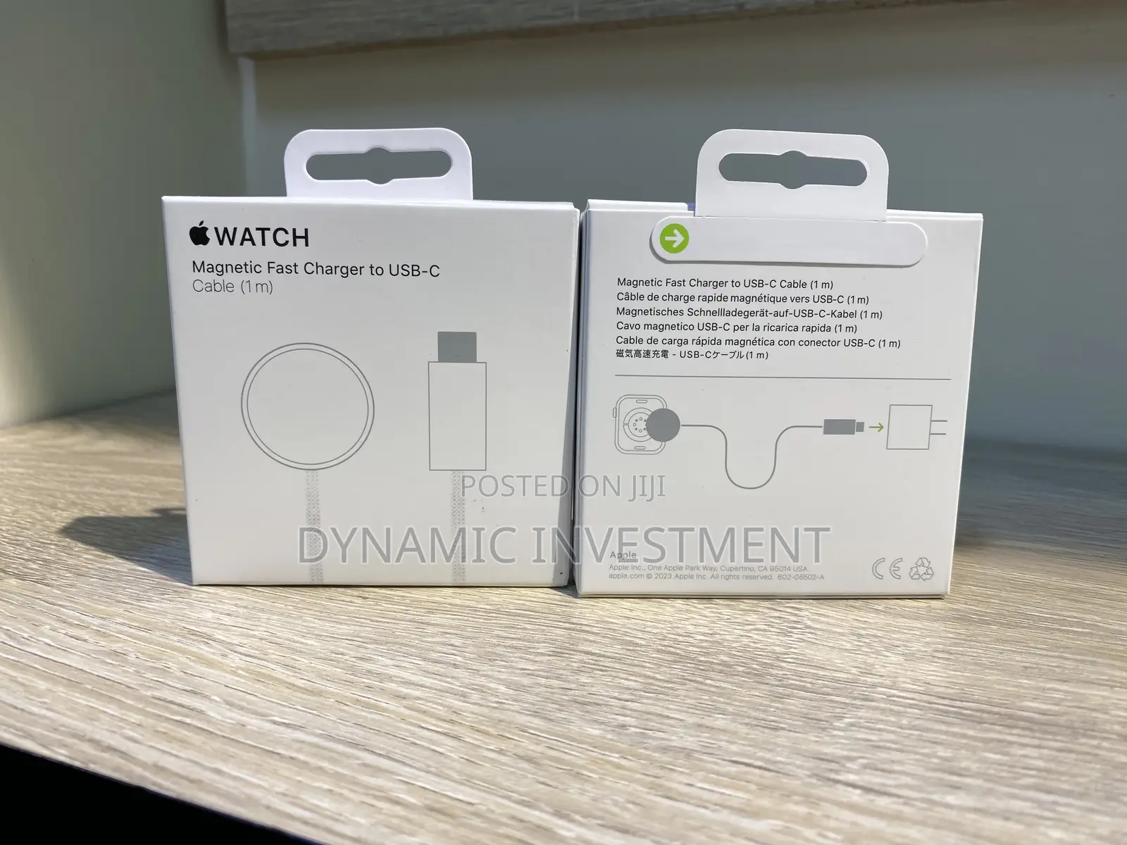 Apple Watch Braided Magnetic Fast Charger to USB-C Cable