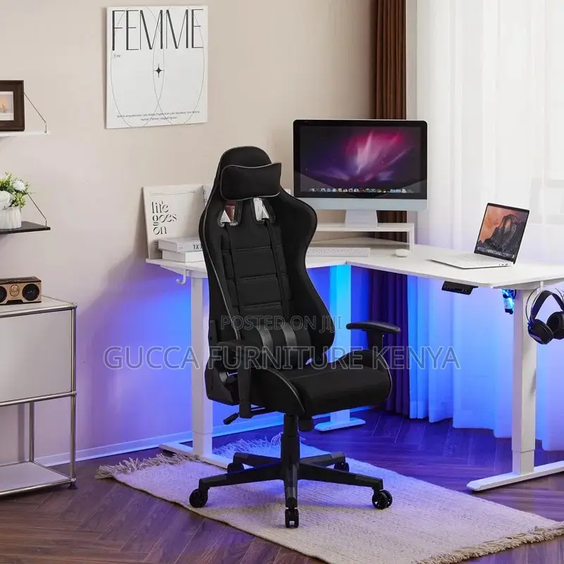 Office Chairs: Ergonomic Swiveling Racing Gaming Chair
