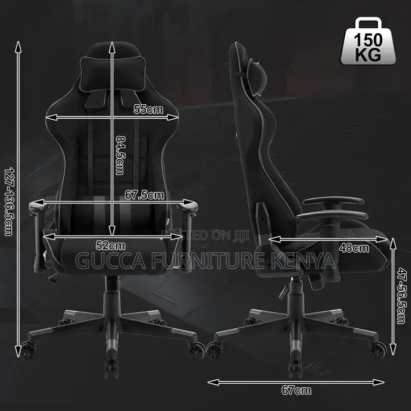 Office Chairs: Ergonomic Swiveling Racing Gaming Chair
