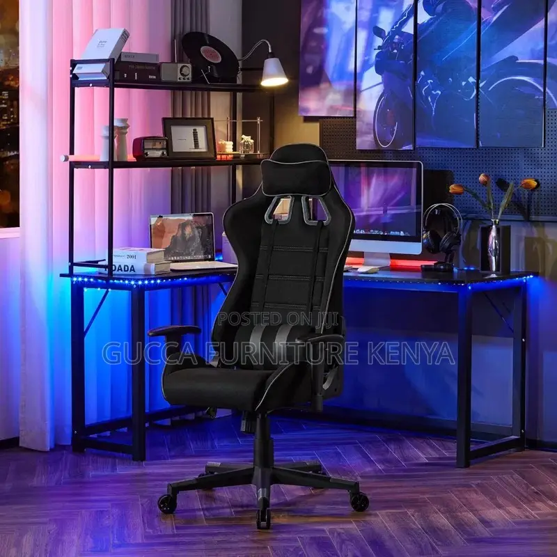 Office Chairs: Ergonomic Swiveling Racing Gaming Chair