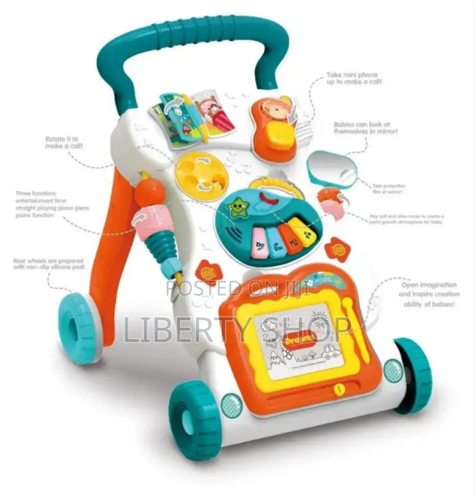 Children Push Walker/ Musical Push Walker