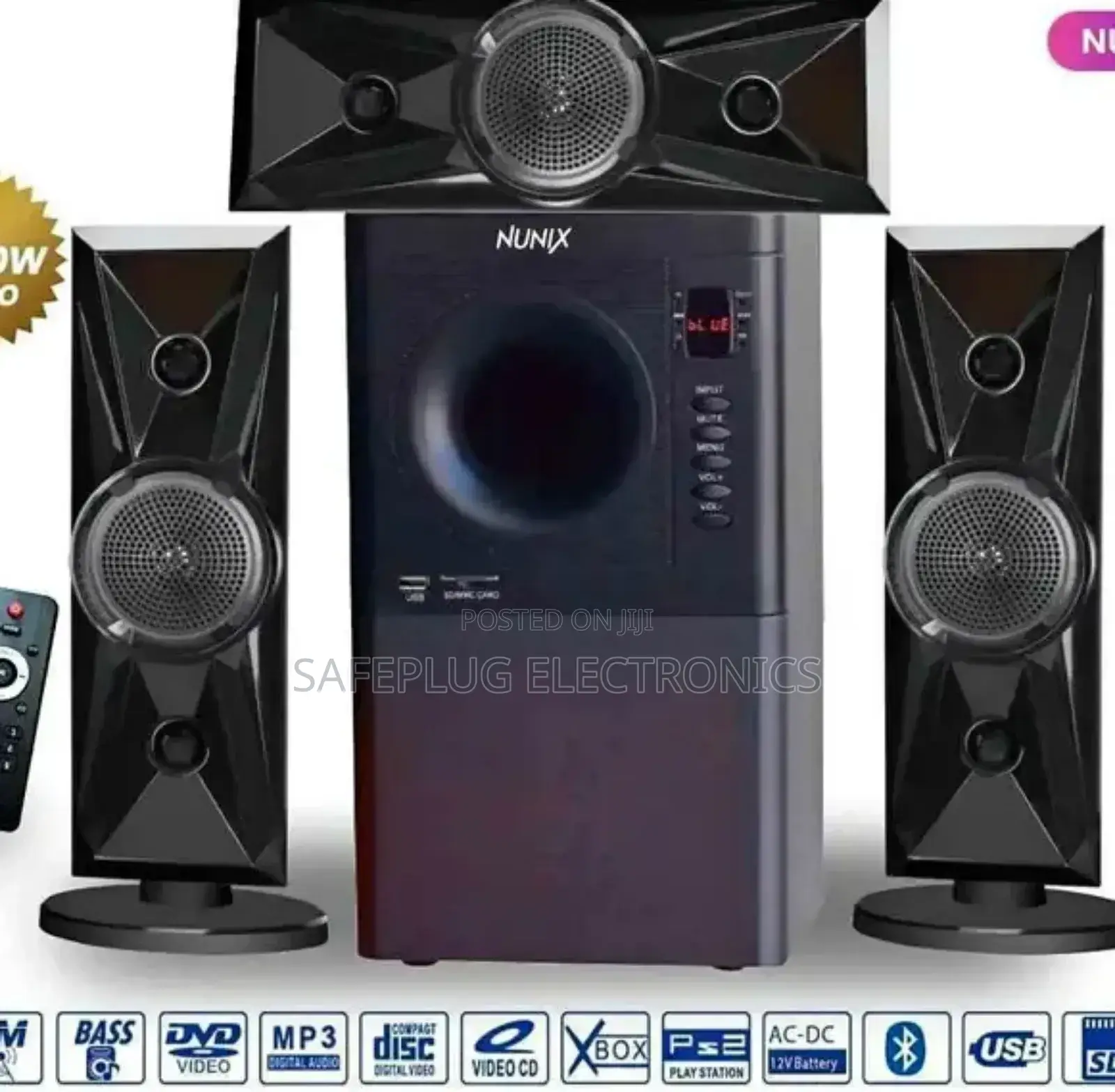 Nunix Nu-A60 Home Theater System Woofer