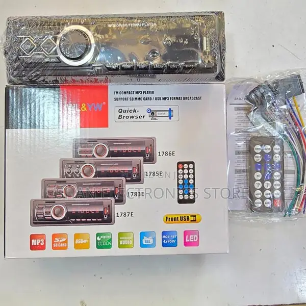 1788 Detachable Face Car Radio