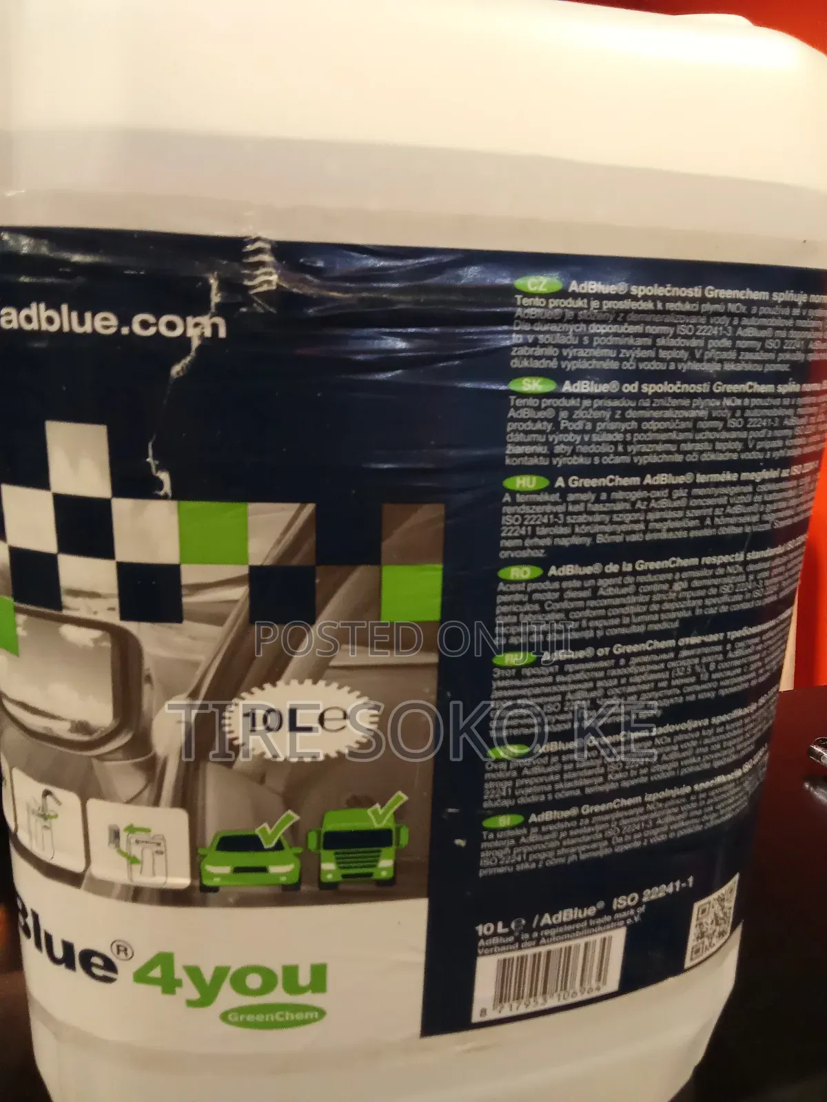 Greenchem Adblue (20lts,10lts,5lts)