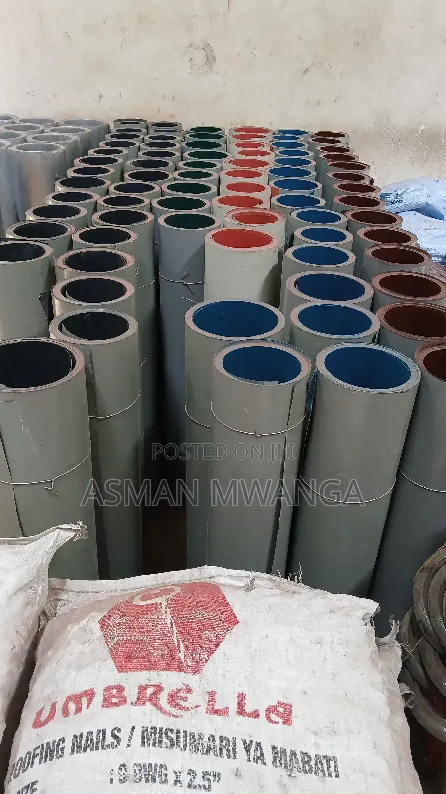 Painted Plain Sheet 1m×50m Gauge 30