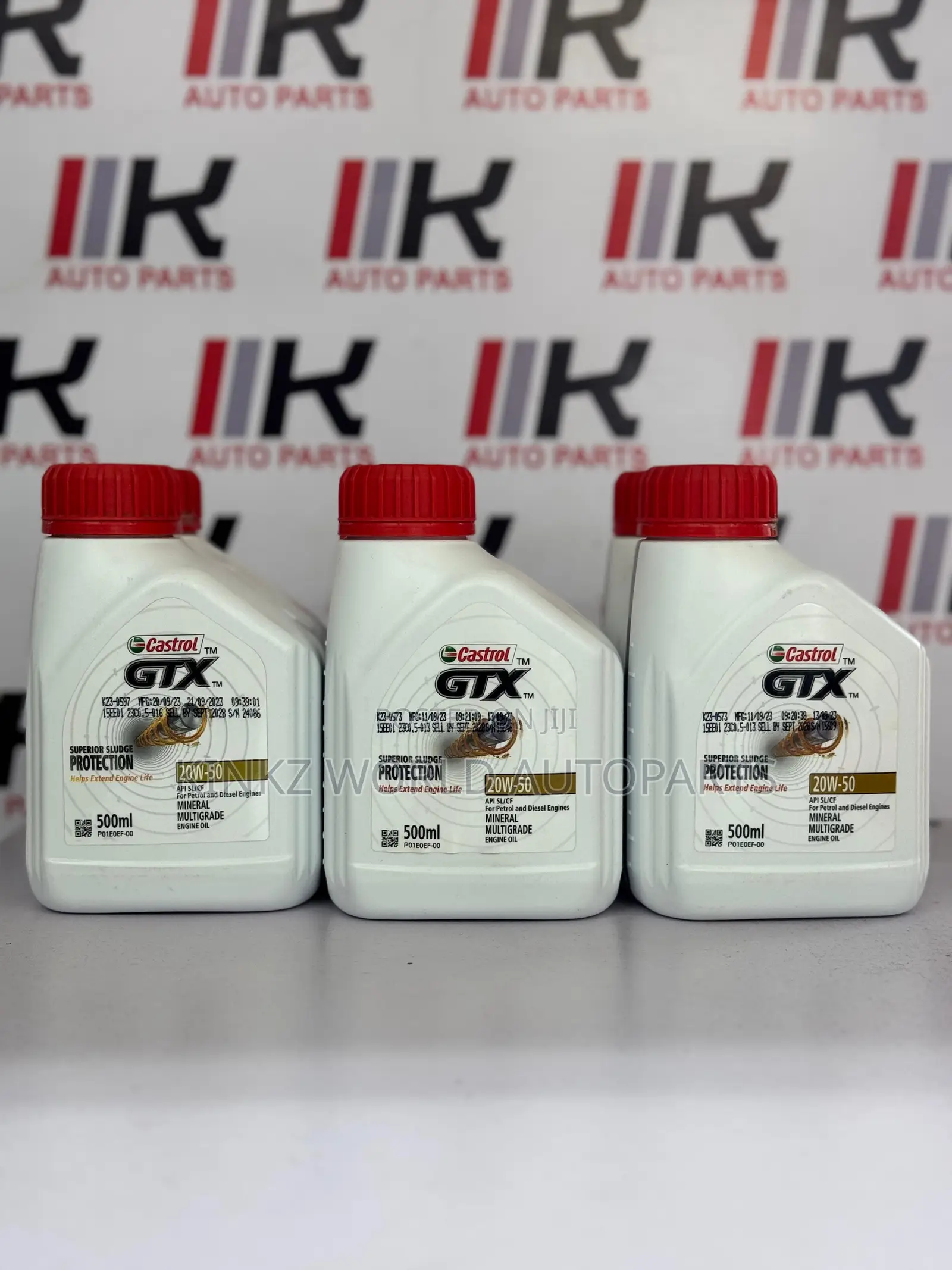 Castrol GTX 20w-50 Conventional Motor Engine Oil 500ML