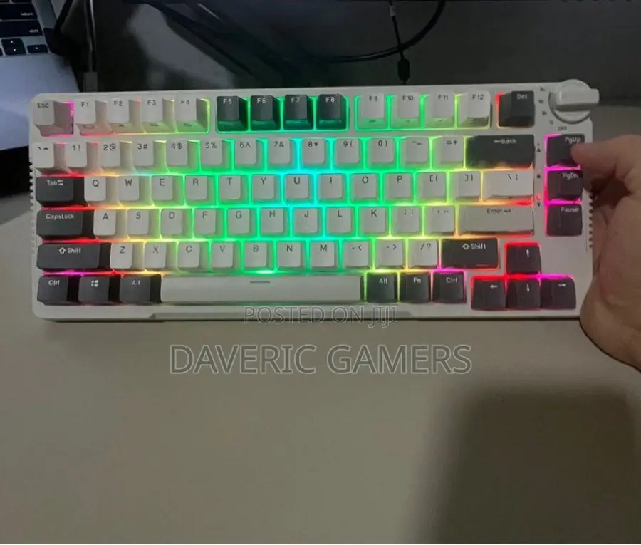 Rk H81 Tri-Modes 75% Gasket Mount RGB Mechanical Keyboard