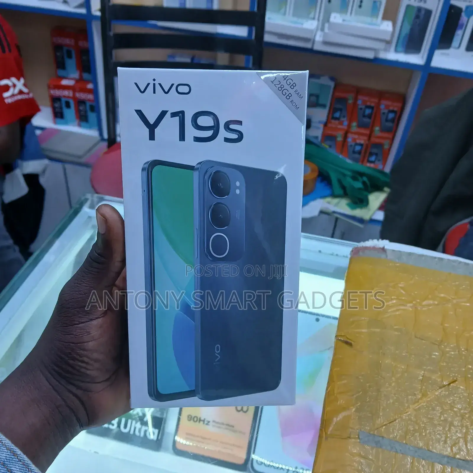 New Vivo Y19 128 GB Black
