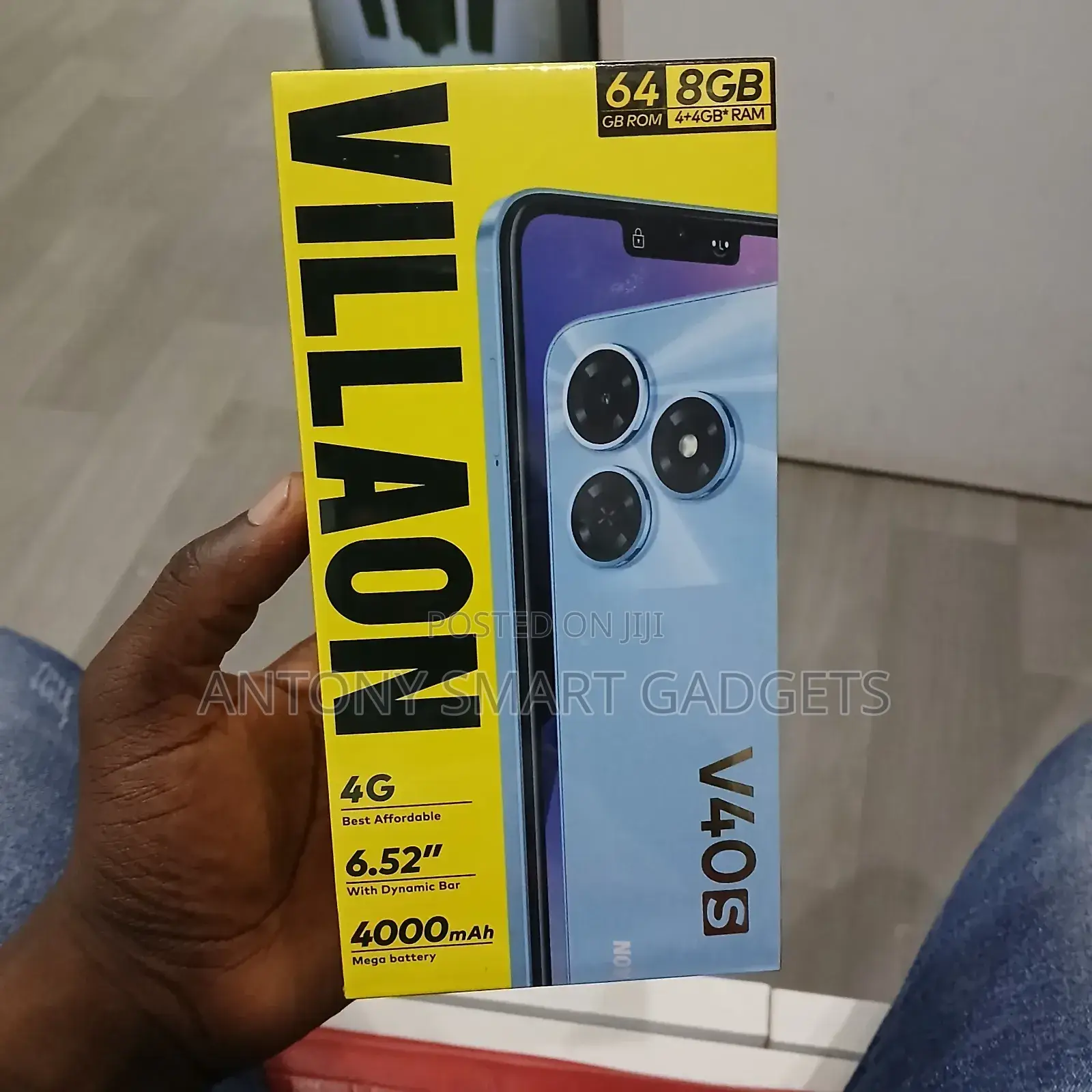 New Villaon V40s 64 GB Black
