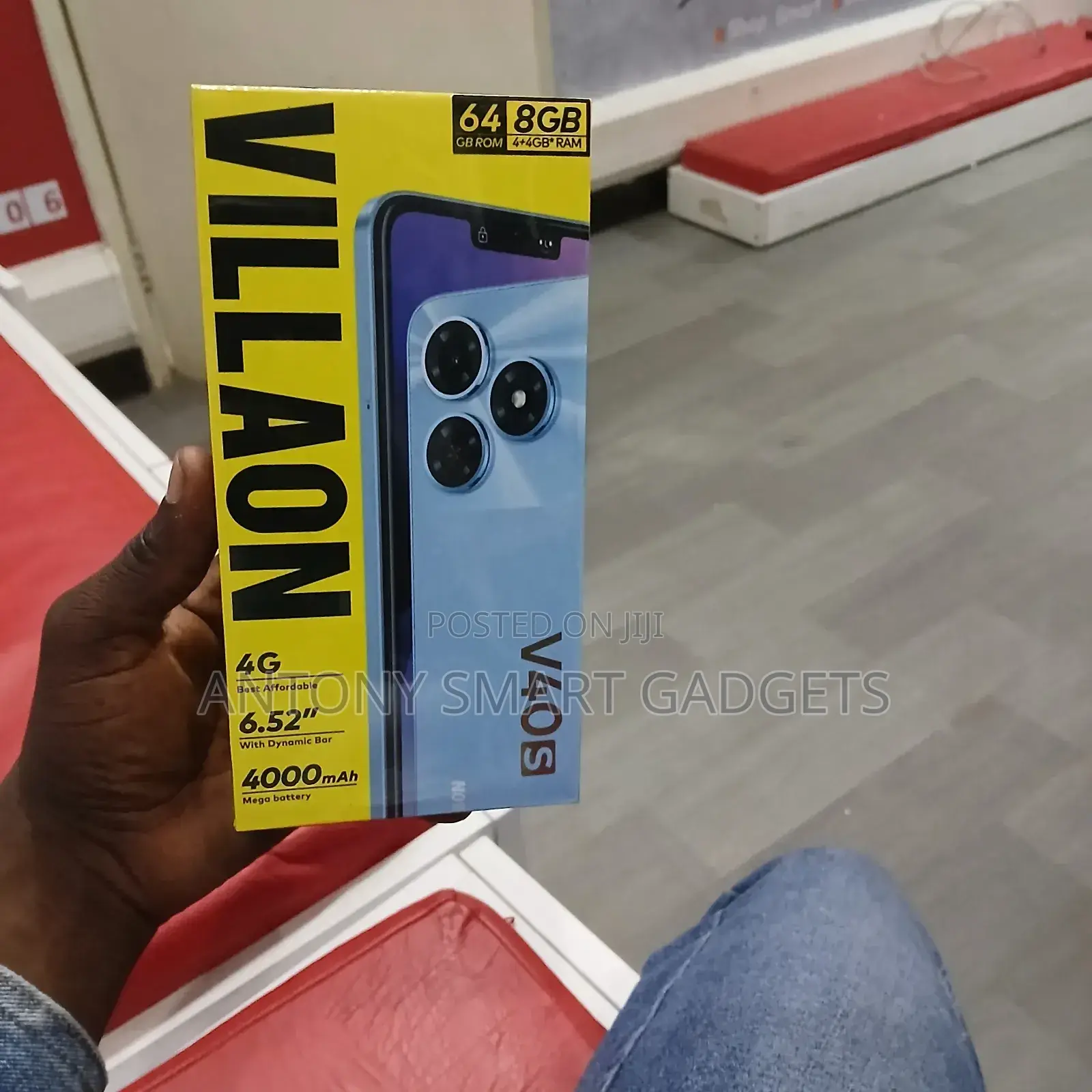 New Villaon V40s 64 GB Black